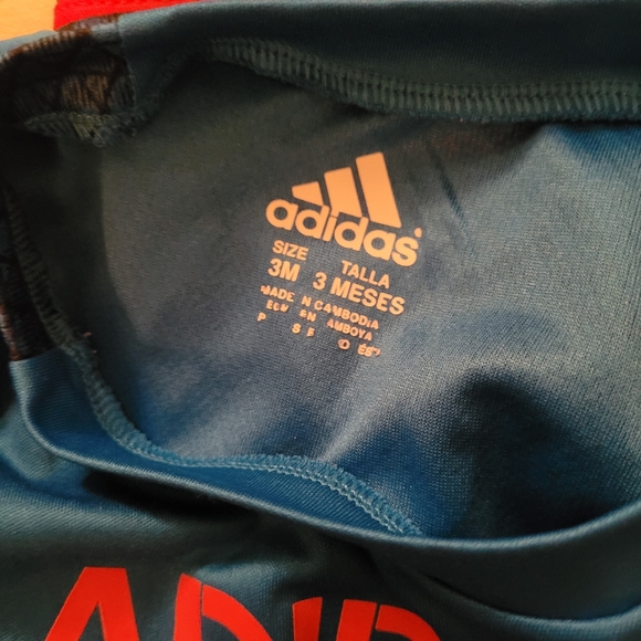 Adidas Baby Tee Shorts Set 3 months - Picture 4 of 4